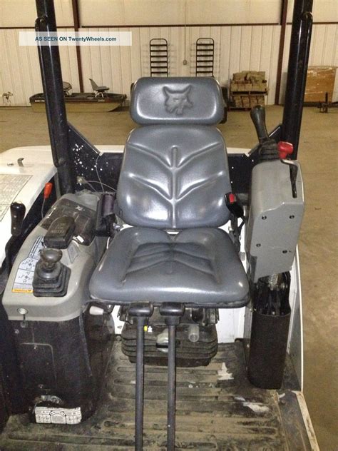 how to remove seat from bobcat compact excavator|bobcat 331 mini seat.